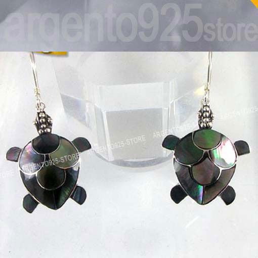 Orecchini A Tartaruga In Argento 925 Con Cristalli Lilla - Simbolo Di Longevità - Regalo Per Mamma, Moglie, Ragazza - Con Confezione Regalo - 3